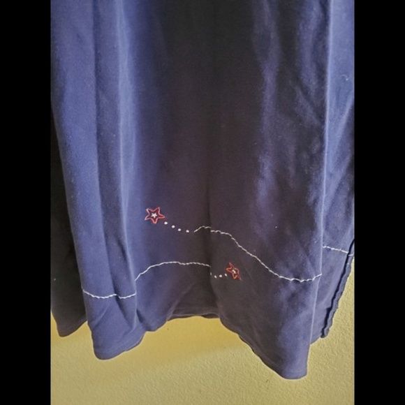 Vintage 90s Disney Store Mickey Mouse Blue Polo Shirt Dress - Picture 3 of 5